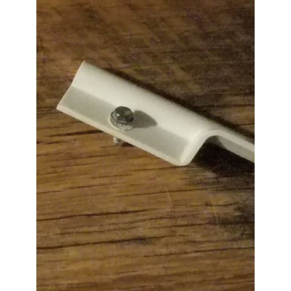 Icemaker Wiring Tunnel Cover White 2 Screws Whirlpool Kenmore Amana 10187501 - Picture 3 of 4